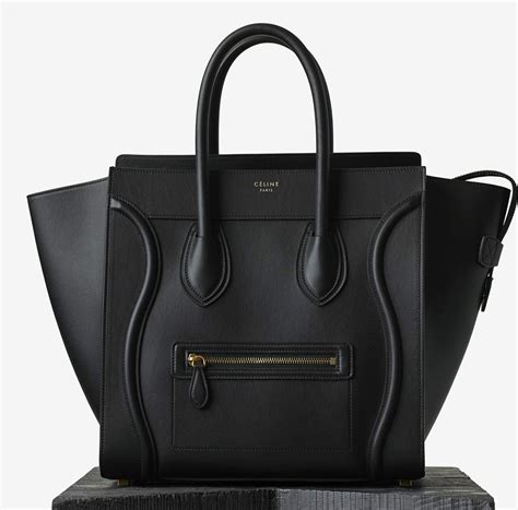 celine micro luggage bag on sale|Celine shoulder luggage tote price.